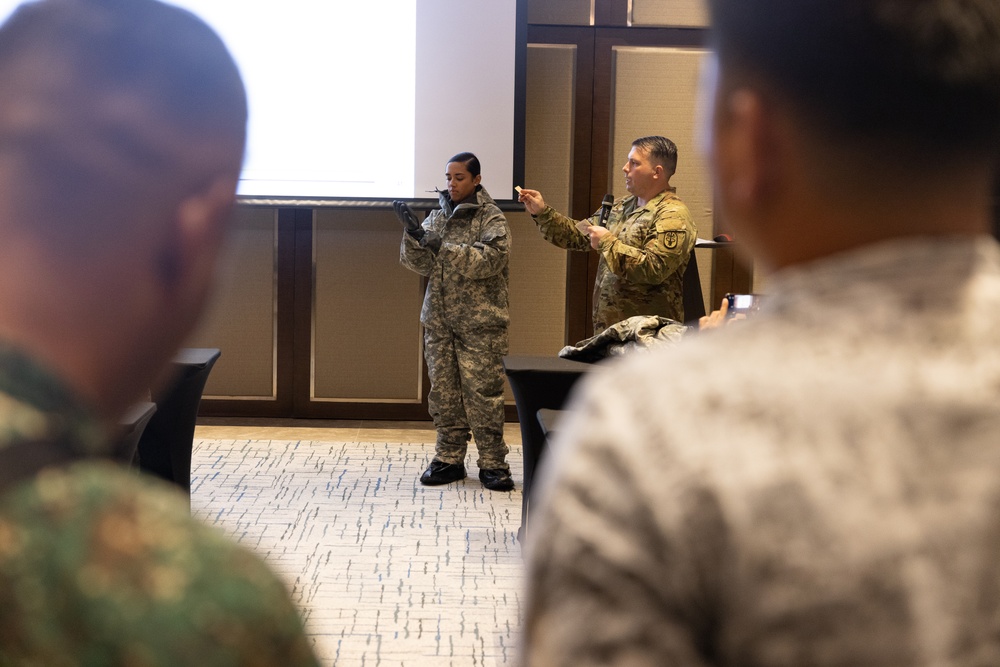 18th MEDCOM host Armed Forces of the Philippines, USINDOPACOM veterinarians food, animal CBRN protection subject matter expert exchange