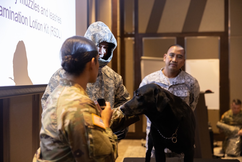 18th MEDCOM host Armed Forces of the Philippines, USINDOPACOM veterinarians food, animal CBRN protection subject matter expert exchange