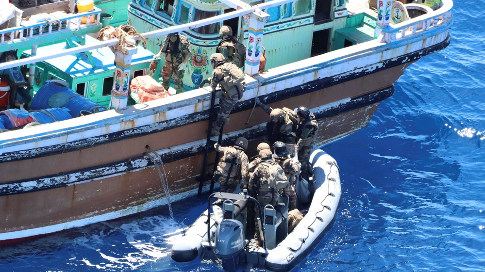 French Warship Seizes $108 Million in Drugs during Indian Ocean Seizures
