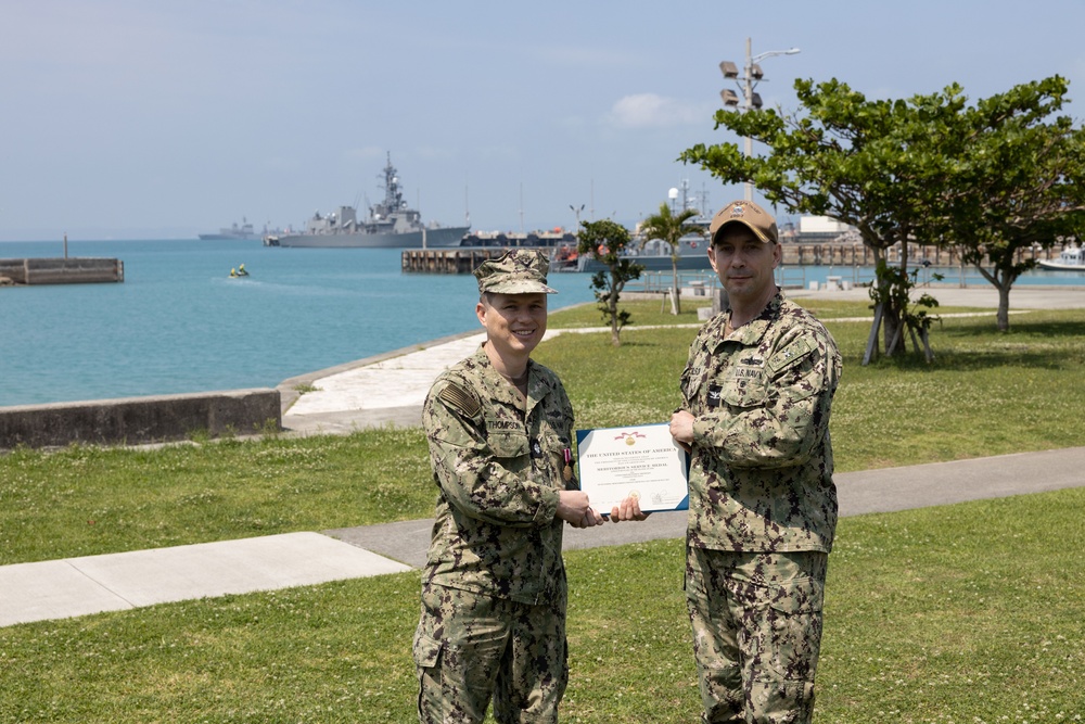 Cmdr. Thompson Award Presentation
