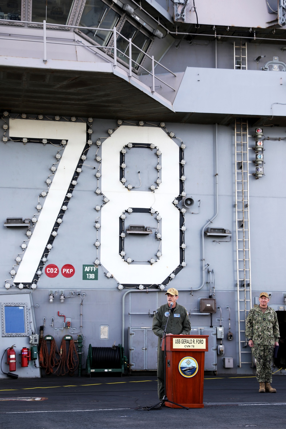 Carrier Strike Group 12 Conducts Change of Command