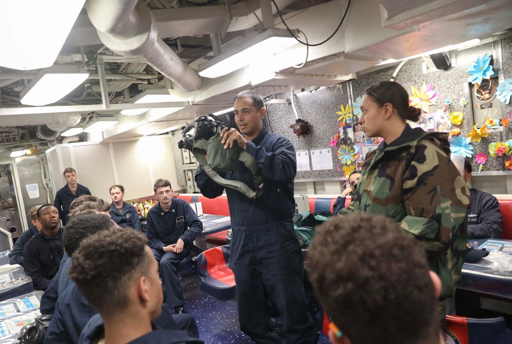 Dvids Images Uss Milius Ddg 69 Sailors Conduct Chemical