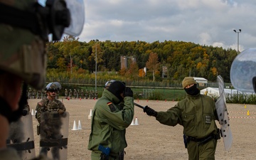 Crowd Riot Control Training in Hohenfels, Germany