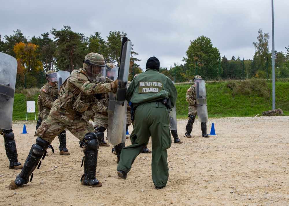 Crowd Riot Control Training in Hohenfels, Germany