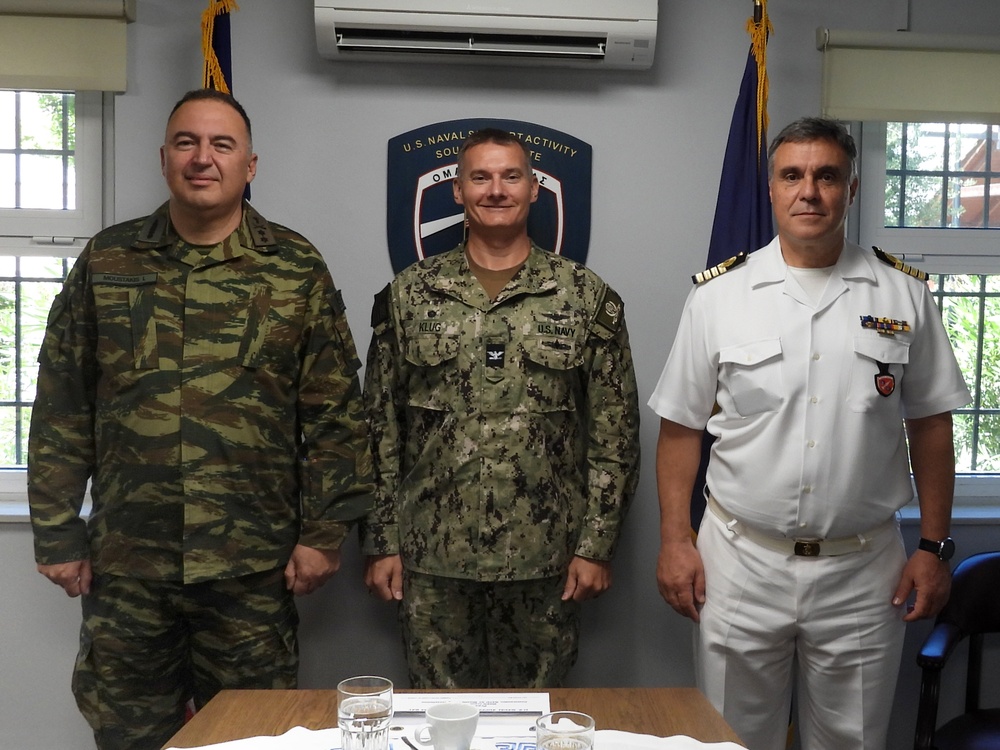 NAMFI Commander Visits Souda Bay