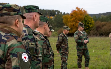 Next 720th EOD and Moldovan Soldiers train together