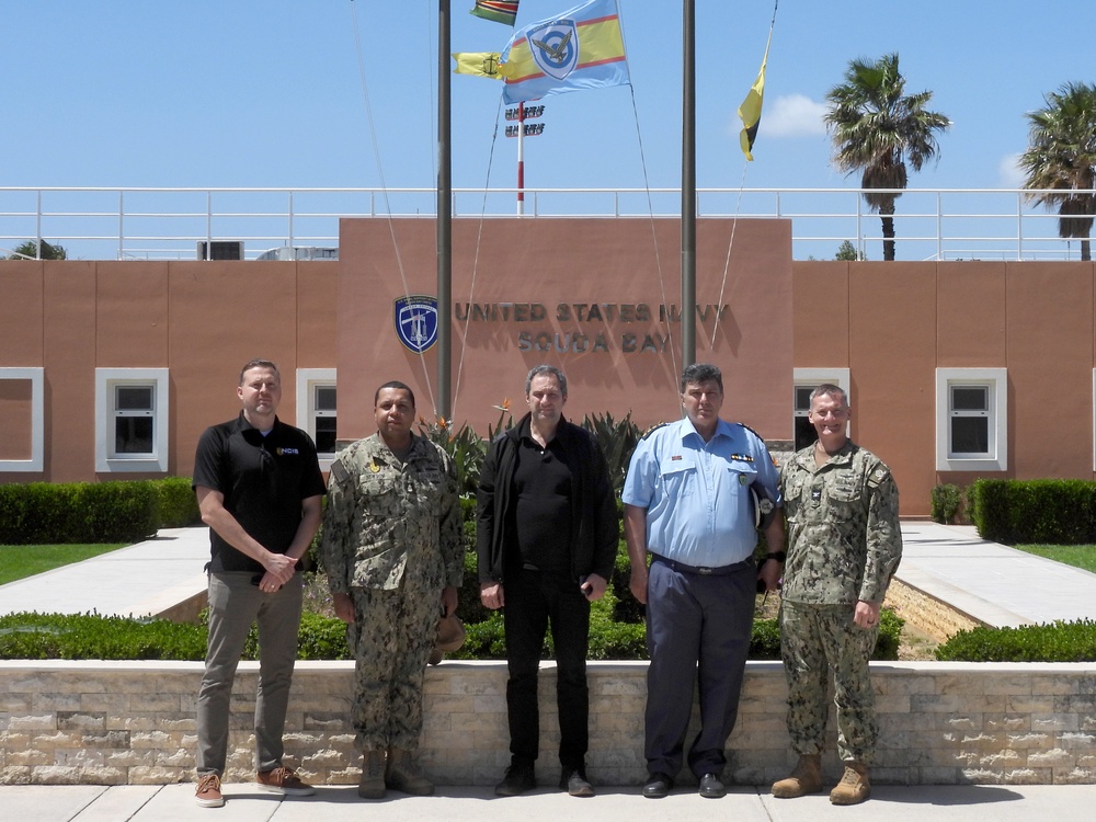 Chania Chief oF Police Visits Souda Bay