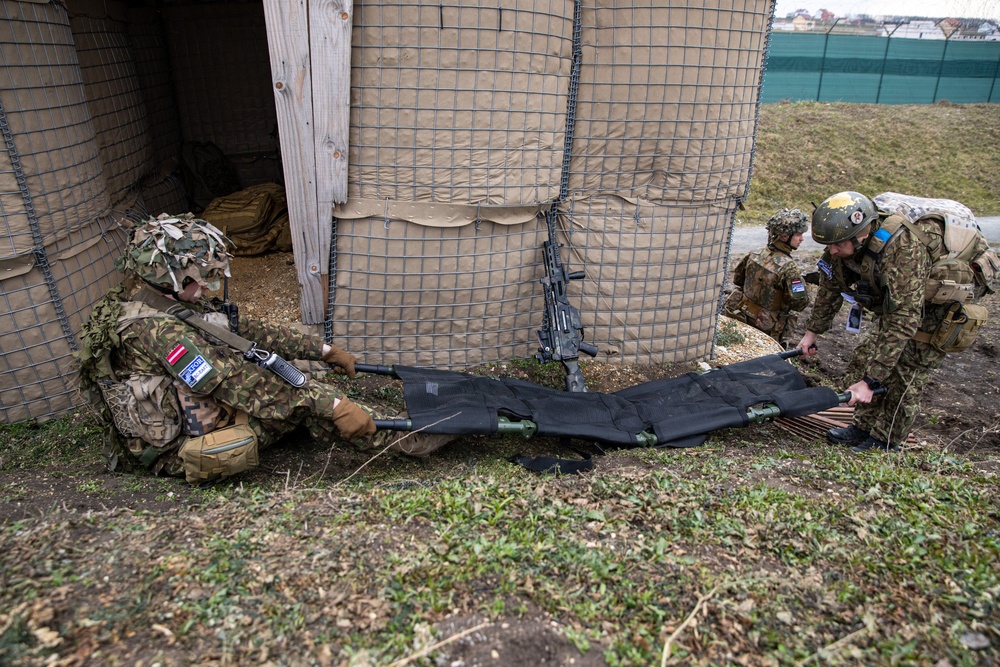 MASCAL Training on Camp Novo Selo, Kosovo