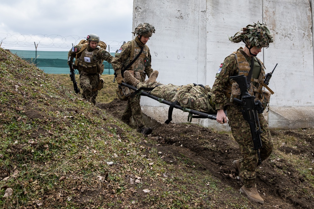 MASCAL Training on Camp Novo Selo, Kosovo