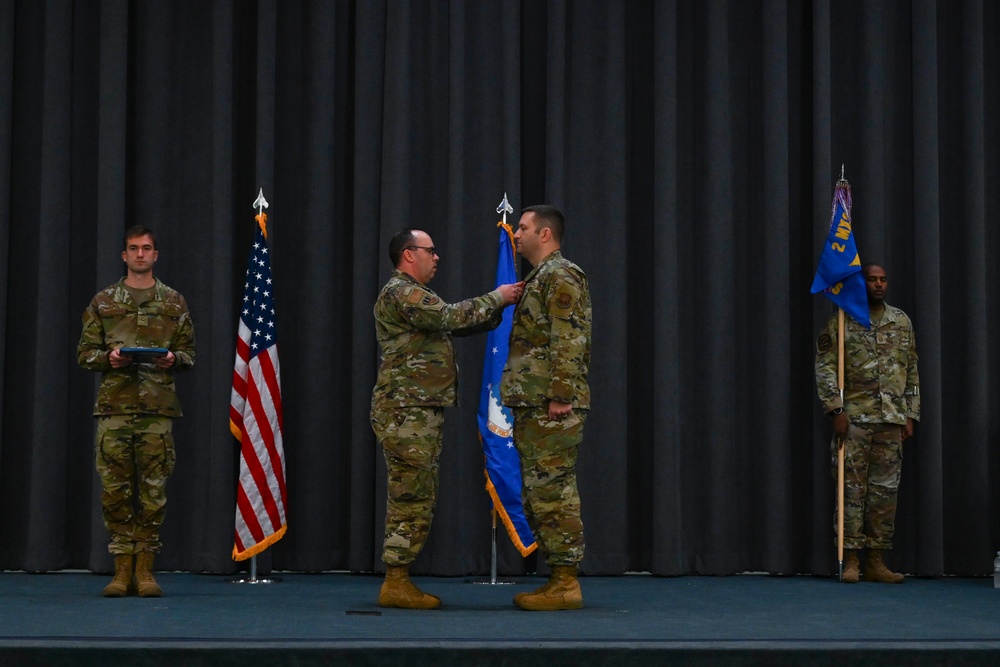 2nd Aircraft Maintenance Squadron welcomes Maj. Ian P. Rohde