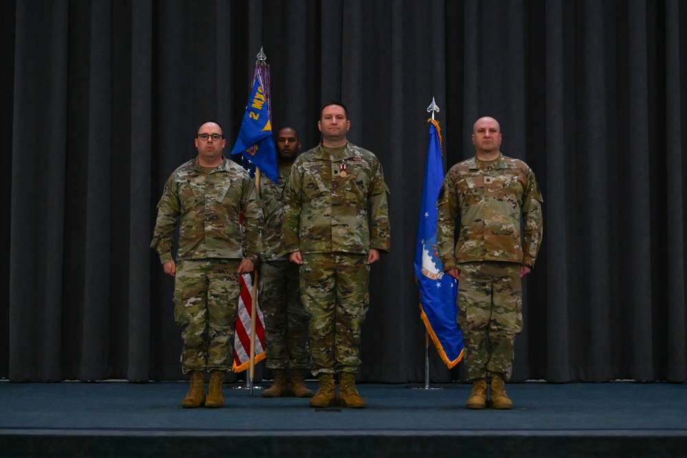 2nd Aircraft Maintenance Squadron welcomes Maj. Ian P. Rohde