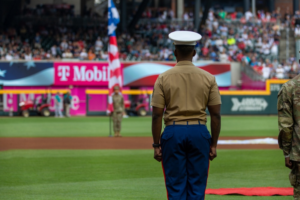 Military appreciation game on Sunday