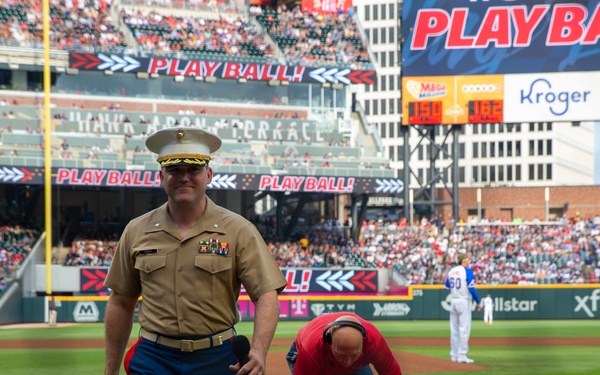 Military Appreciation Day at Atlanta Braves game