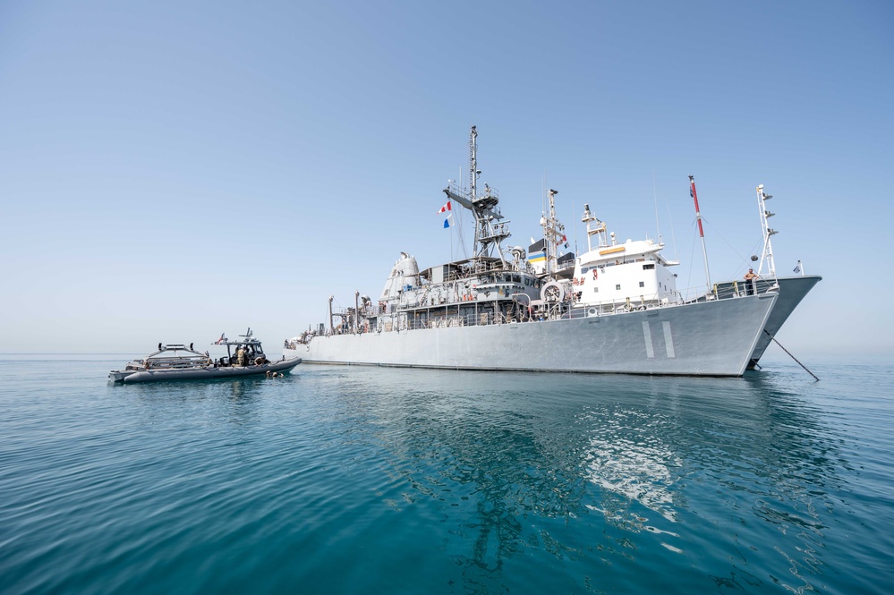 CTF 56 Conducts Damage Assessment and Ship Recovery Training