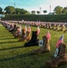 Thousands of boots at Fort Bragg stand in memory of fallen Soldiers.
