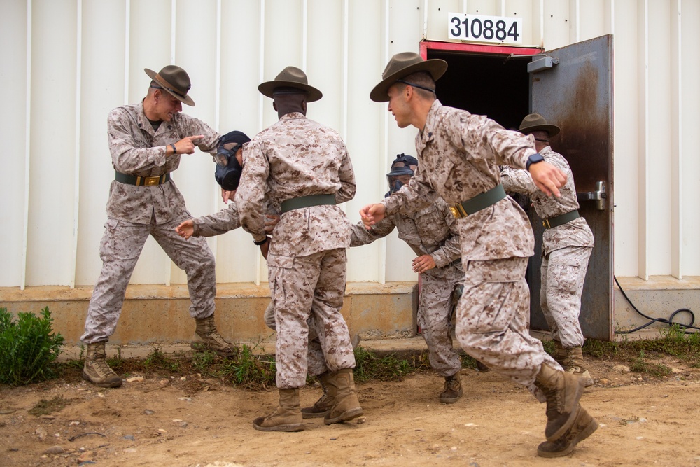 MCRD San Diego India Company Confidence Chamber