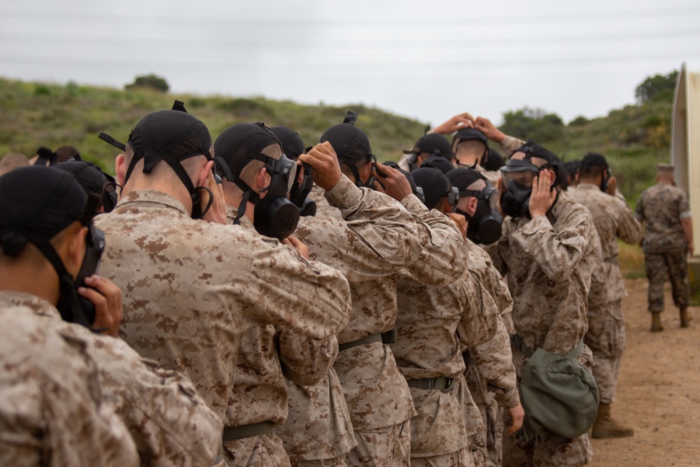 MCRD San Diego India Company Confidence Chamber