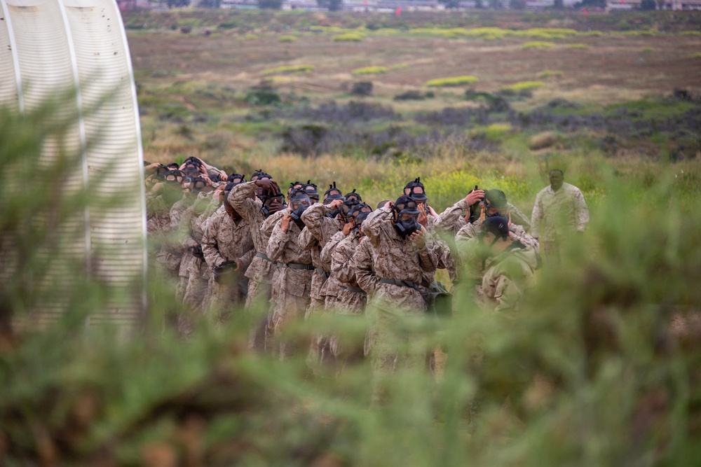 MCRD San Diego India Company Confidence Chamber