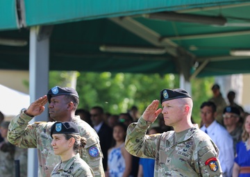 Lightning Brigade bids farewell to Denton, welcomes new commander