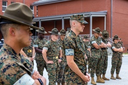 New Lieutenants Find Rare Opportunity To Lead at Parris Island
