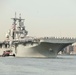 USS Wasp (LHD 1) Arrives in NYC for Fleet Week 2023