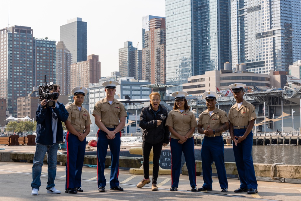 USS Wasp (LHD 1) Arrives in NYC for Fleet Week 2023