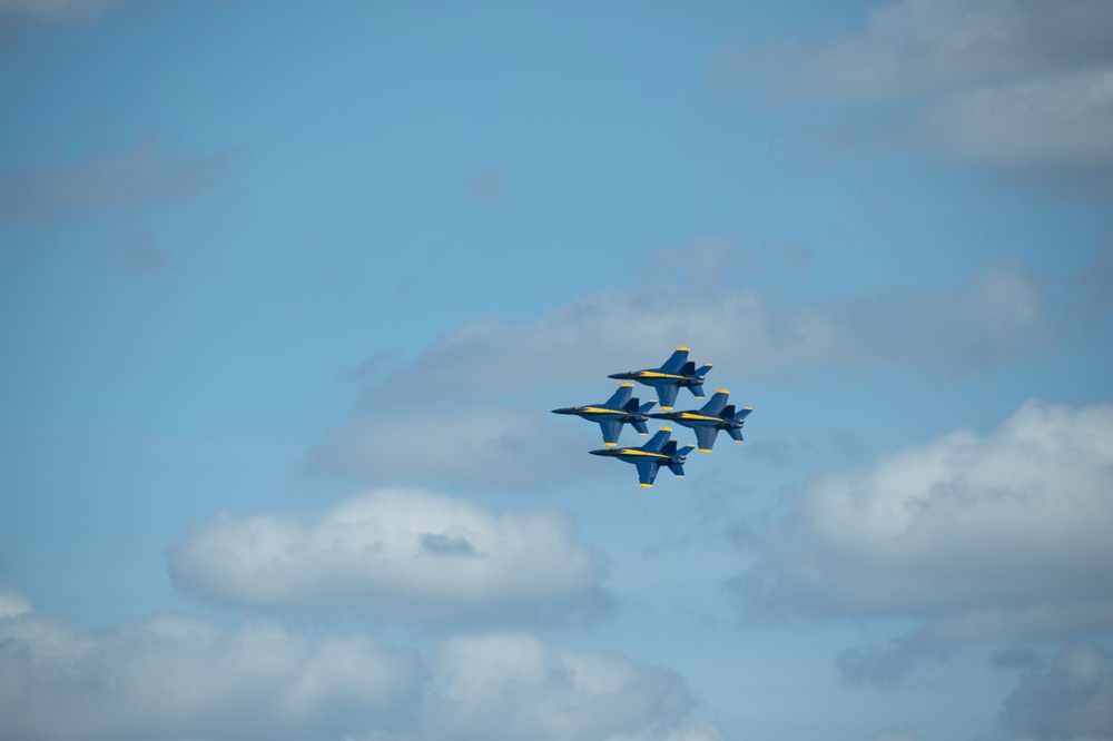 Blue Angels Visit Eastern Wayne High School