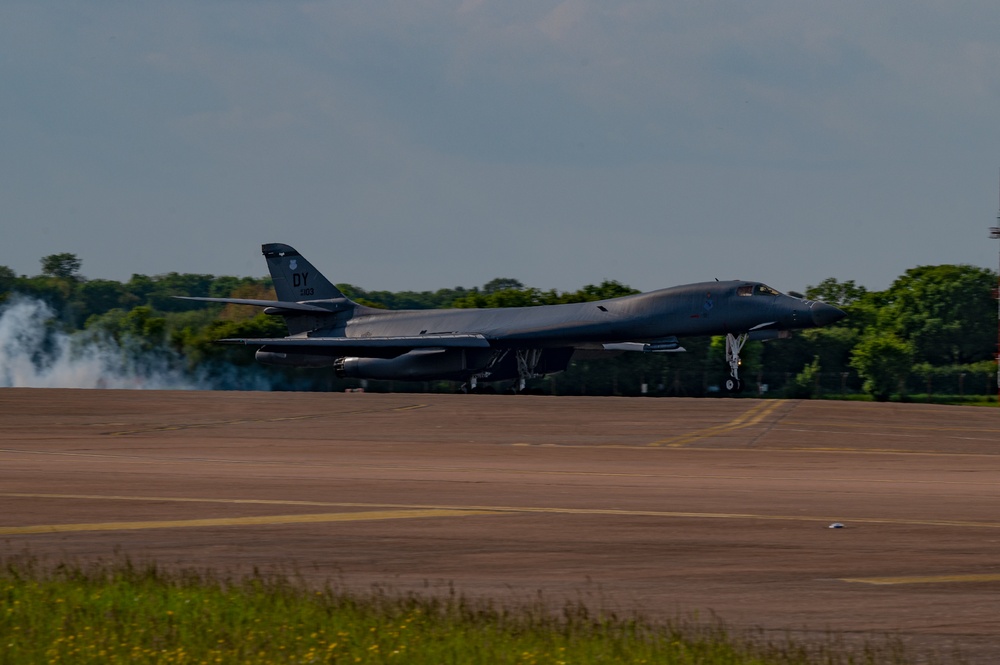 9th EBS arrives at RAF Fairford for BTF 23-3