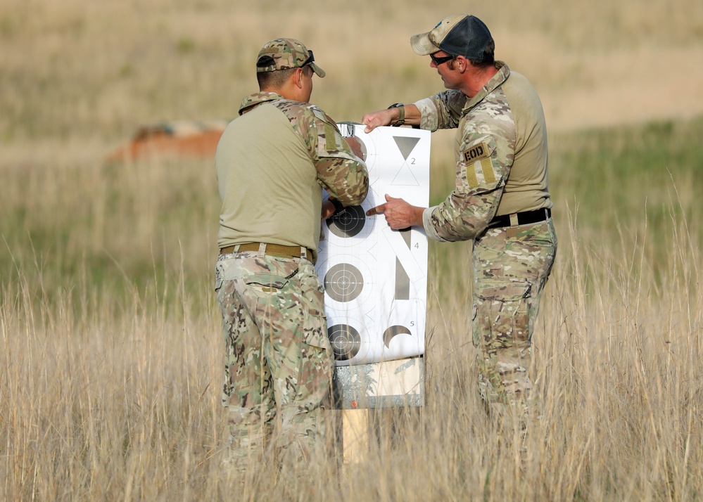 3rd Special Forces Group (Airborne) execute a marksmanship range during Southern Strike