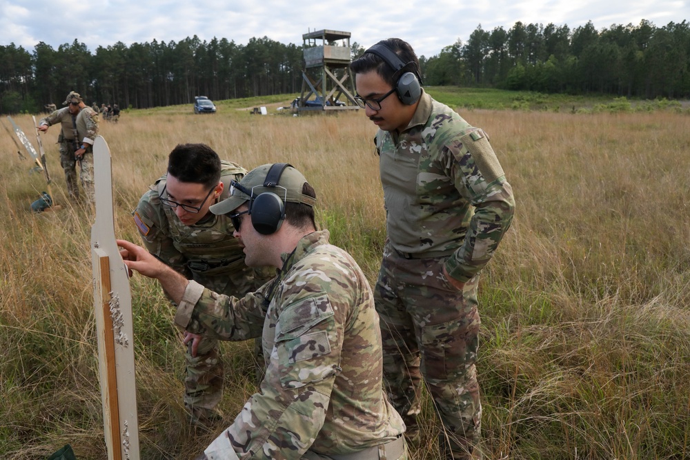 3rd Special Forces Group (Airborne) execute a marksmanship range during Southern Strike