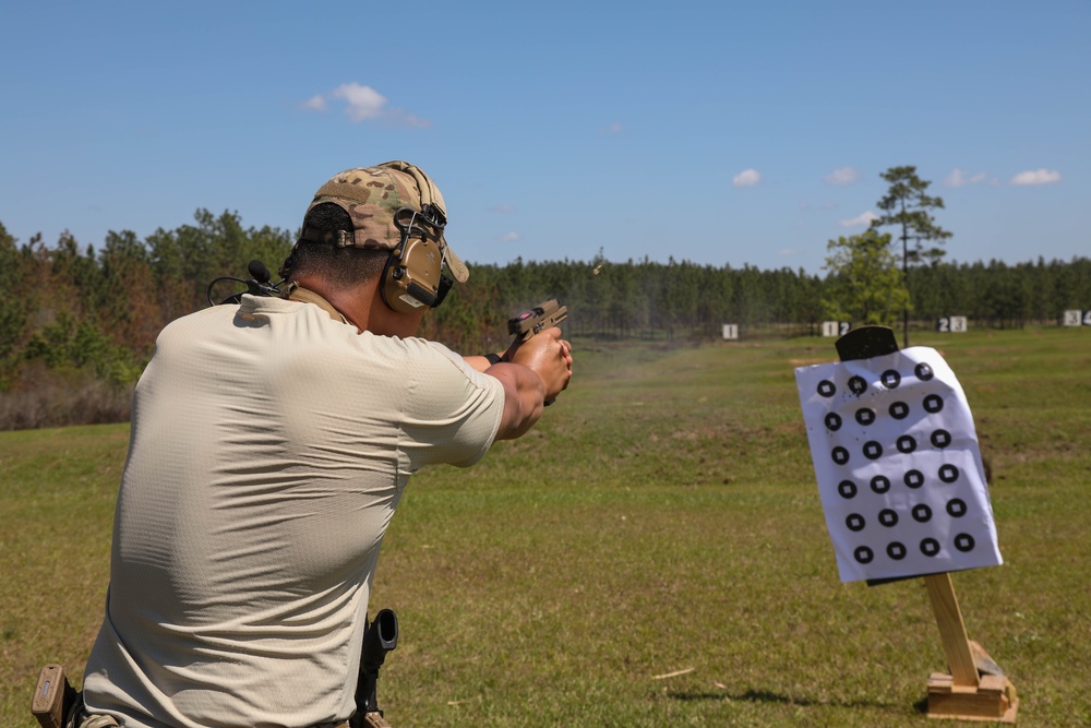 3rd Special Forces Group (Airborne) execute marksmanship drills during Southern Strike