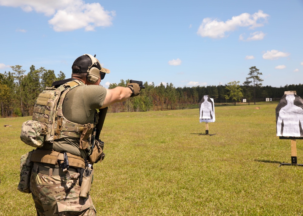 3rd Special Forces Group (Airborne) execute marksmanship drills during Southern Strike