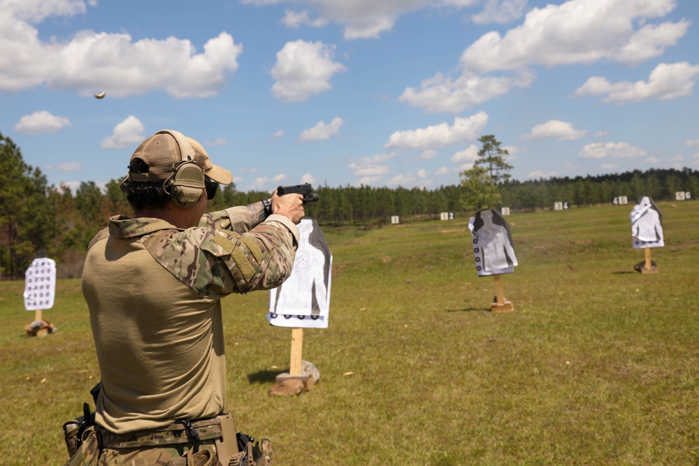 3rd Special Forces Group (Airborne) execute marksmanship drills during Southern Strike