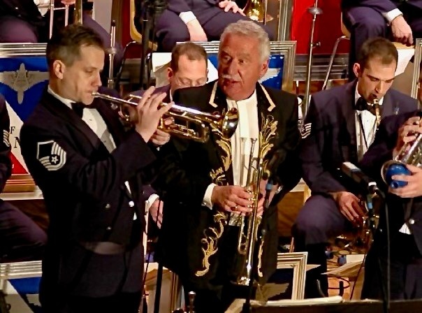 Musical mission: retiring chief USAF trumpeter notes thirty years of service