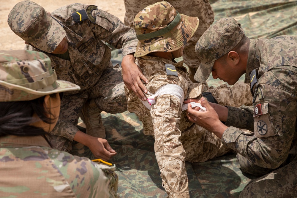 921st Field Hospital supports African Lion 23