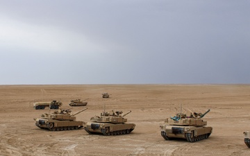 Army Day 2023: A Clatter of M1A2 Abrams Tanks