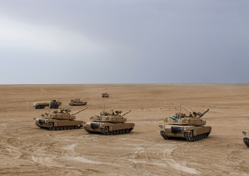 Army Day 2023: A Clatter of M1A2 Abrams Tanks