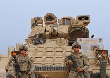 Army Day 2023: M2A3 Bradley Fighting Vehicles