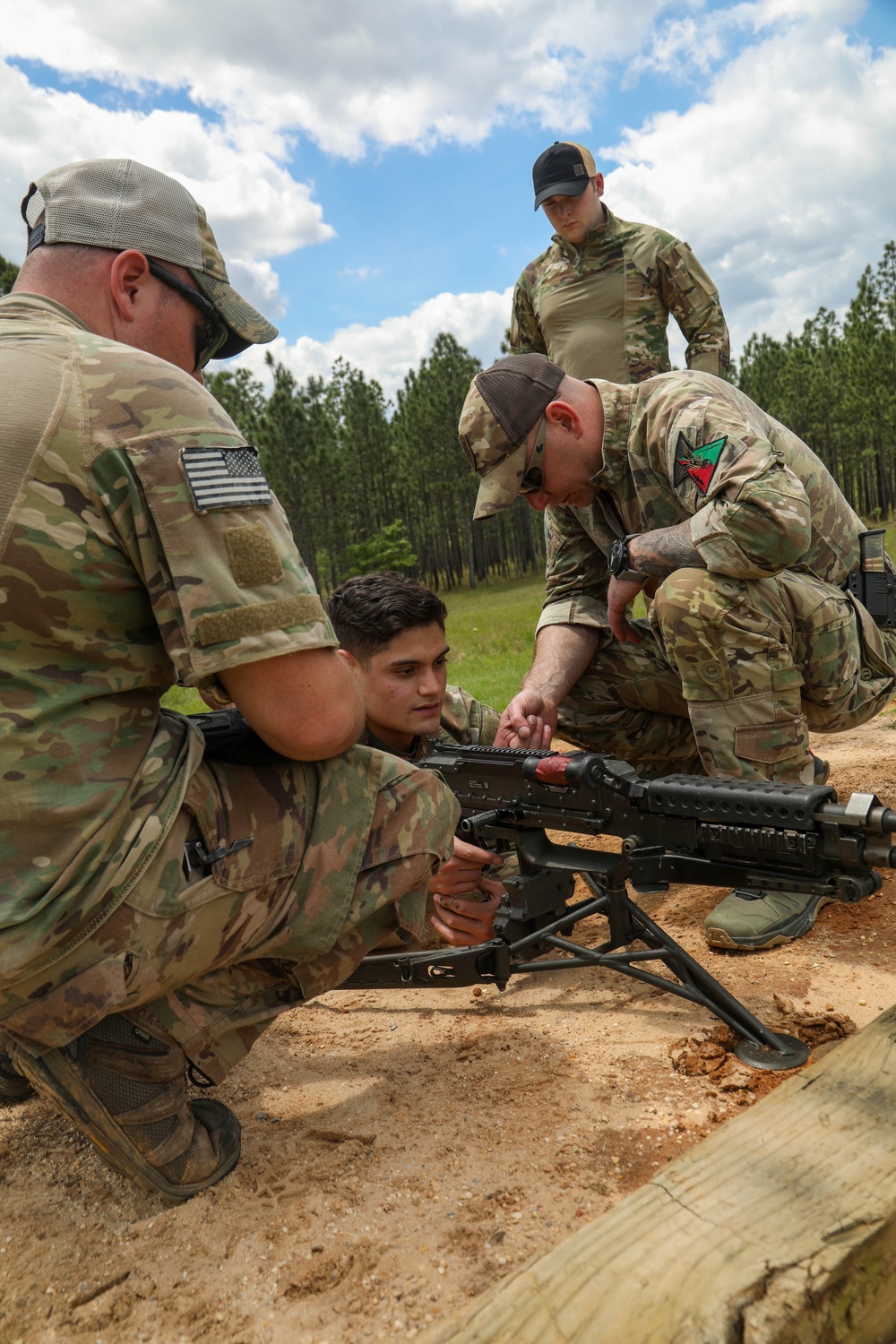 3rd Special Forces Group (Airborne) run a marksmanship range during Southern Strike