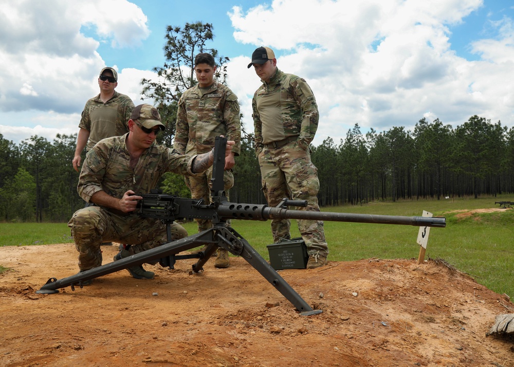 3rd Special Forces Group (Airborne) run a marksmanship range during Southern Strike