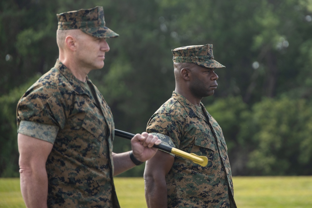 U.S. Marine Corps 2nd Marine Logistics Group Relief and Appointment