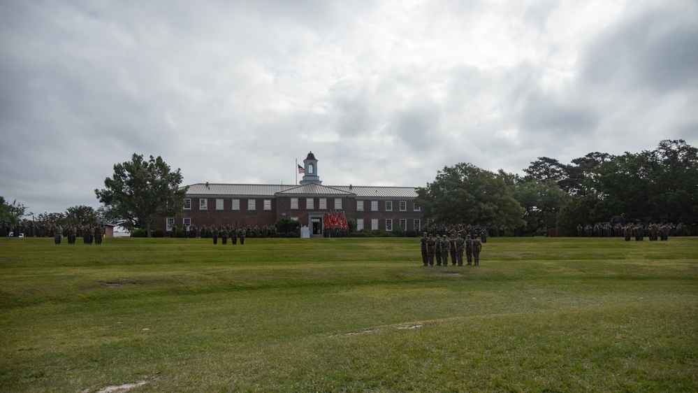 U.S. Marine Corps 2nd Marine Logistics Group Relief and Appointment