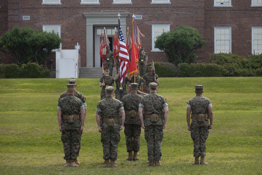 U.S. Marine Corps 2nd Marine Logistics Group Relief and Appointment