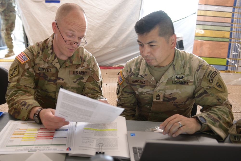 Cyclone Division storms command post exercise
