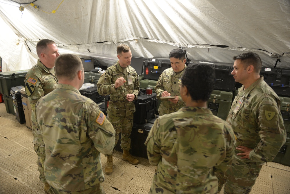 Cyclone Division storms command post exercise