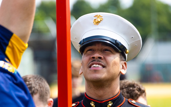 Colts Neck High School hosts sea services during Fleet Week