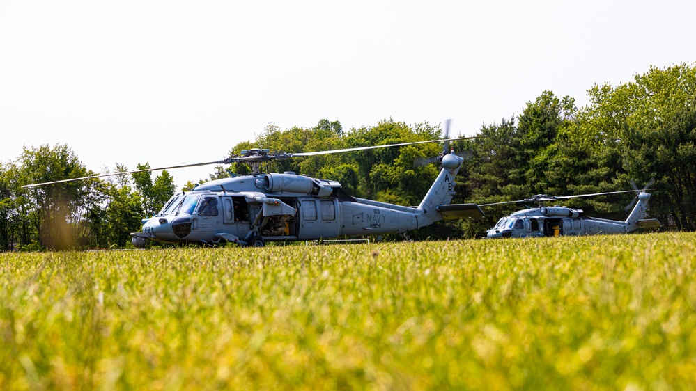 Colts Neck High School hosts sea services during Fleet Week
