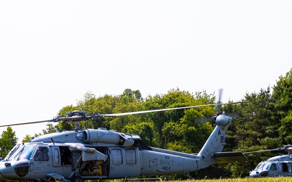 Colts Neck High School hosts sea services during Fleet Week