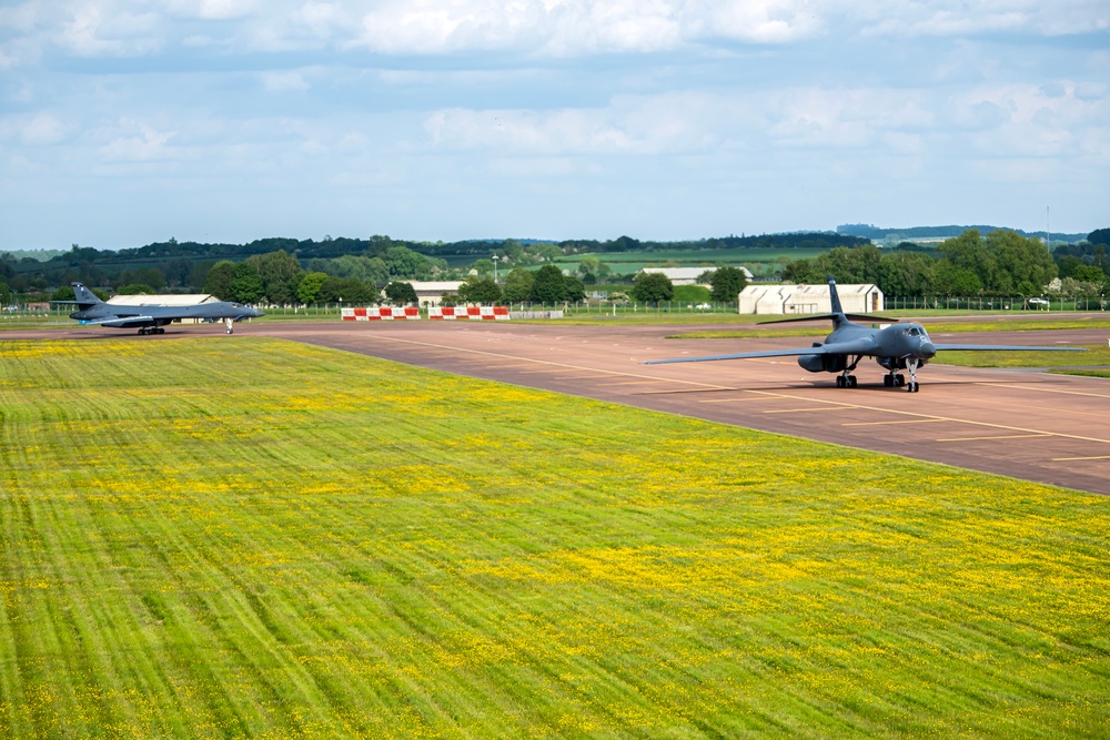9th EBS arrives at RAF Fairford for BTF 23-3