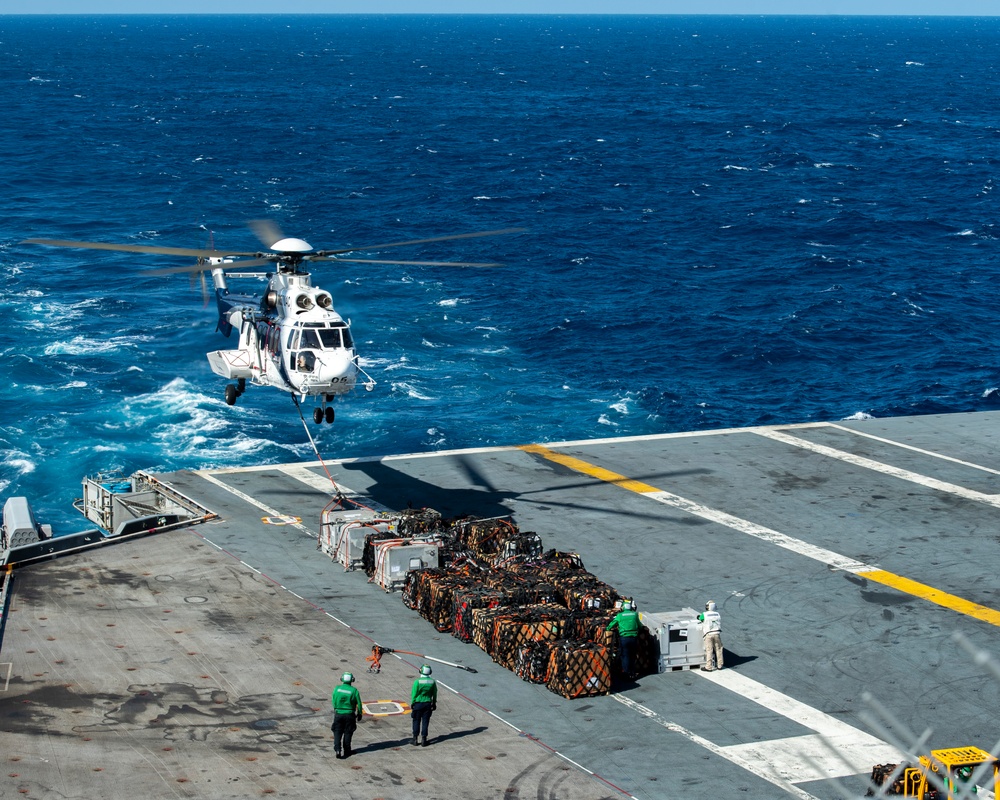 Nimitz Conducts Replenishment-at-Sea